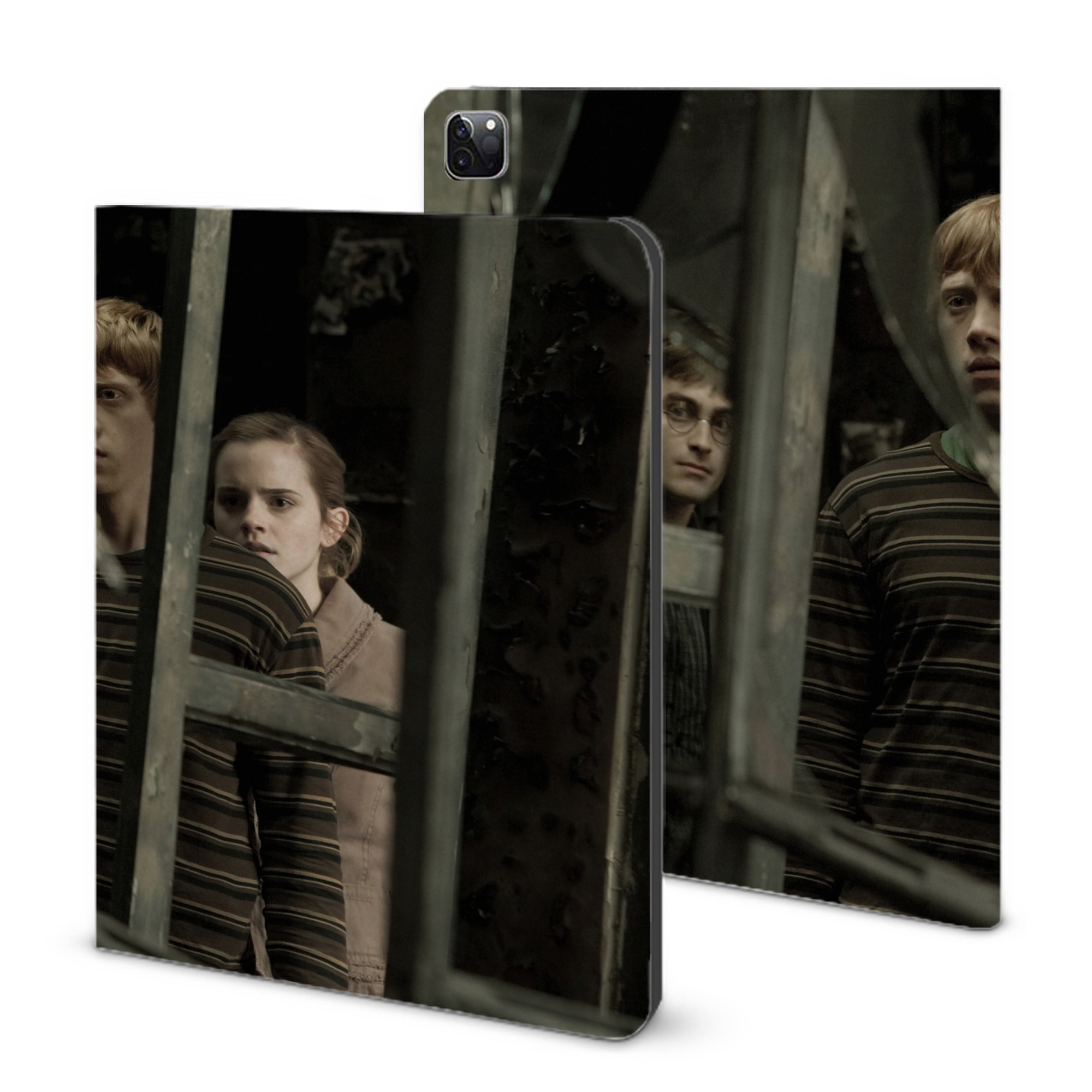 （画像用） Harry Potter ハリー・ポッターシリーズ IPad ケース ブック型 PUレザー TPU 耐衝撃 軽量 薄型 ペン収納なし 全面保護 IPad 各モデル対応